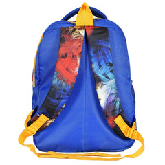 Heart Home Disney Mickey School Bag|Shining Laminated School Bags|Student Bookbag|School Bag for Girls & Boys|School Backpack for Kids|4 Compartments School Bag|Blue
