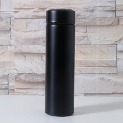 Kuber Industries 1500 ml Flask LeakProof Hot & Cold Stainless Steel Water Bottle | Shatterproof Insulated Thermos Water Bottle for Office, Home & Adults | Black