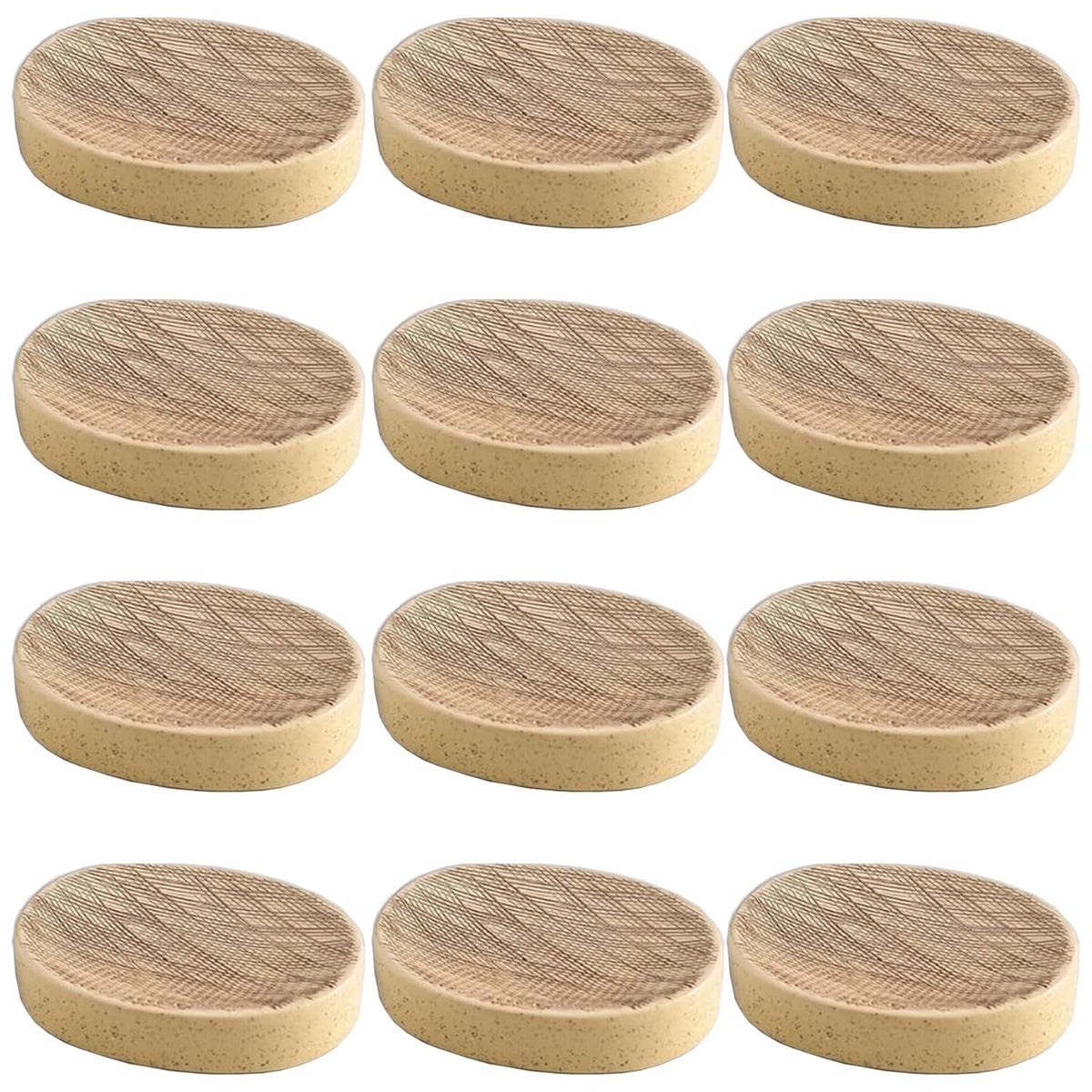 Kuber Industries Soap Holder | Handwash Soap Dispenser | Soap Dispenser for Wash Basin | Soap Dispenser Case | Bathroom Dispenser Case | 12 Piece | Pack of 4 | JY00032 | Khaki