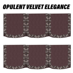 Heart Home Sofa Cover | Single Seater Sofa Slip Cover Set | Digital Painting Sofa Cover | SUEDE Ultra Sonic Couch Cover | Sofa Slipcover Set Living Room | Brown