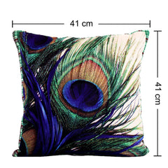 Kuber Industries Cushion Cover|Ractangle Cushion Covers|Sofa Cushion Covers|Cushion Covers 16 inch x 16 inch|Cushion Cover Set of 5|Multicolor