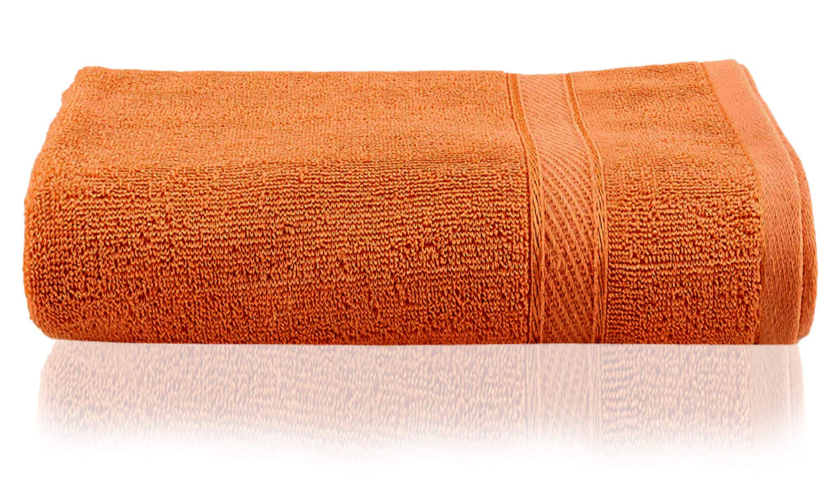 Kuber Industries Cotton Bath Towel Super Soft, Fluffy, and Absorbent, Perfect for Daily Use 100% Cotton Towels, 500 GSM (Brown)