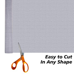 Heart Home Shelf Liner | Kitchen Cabinet Shelf Protector | Kitchen Liners for Cabinets and Drawers | Drawer Liner Mat | Texture Shelf Liner Roll | Cabinet Mat | 3 MTR | Pack of 2 | Gray