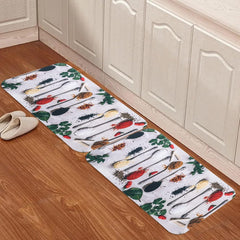 Heart Home PVC Kitchen Floor Mat|Anti-Skid Backing|Mats For Kitchen Floor |Easily Washable|Idol For Home, Kitchen Entrance| CF-220817 | Multi