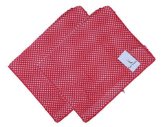 Kuber Industries Hathkadi 4 Piece Cotton Saree Cover, Pink