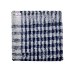 Heart Home Duster | Wet Dry Cleaning Napkin | Cotton Kitchen Duster | 300 GSM Kitchen Cleaning Clothes | Pocha For Kitchen | Car | Desk | Fan | Set of 6 | 101 | Blue