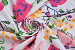 Kuber Industries 100% Cotton 144 TC Double Bed Sheet with 2 Pillow Covers -CTKTC29600