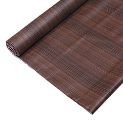 Kuber Industries Lining Design Wardrobe Kitchen Drawer Cupboard Cabinet Shelf Mat|Water Proof DustProof||5 MTR Roll|Size 500 x 45 CM (Dark Brown) - CTKTC040177, Standard,Polyvinyl Chloride