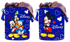 Kuber Industries 56 Ltr 2 Pocket Bamboo Laundry Basket For Clothes With Lid | Eco-Friendly Washing Clothes Bag/Laundry Box -Light Brown