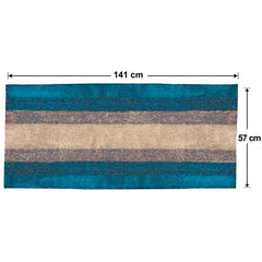 Heart Home Shaggy Carpet|Polyester Bedside Runner,Soft Rug for Hall,Offices,Kitchens,Bedroom,Floor Home Décor,5 x 2 Ft.(Green)