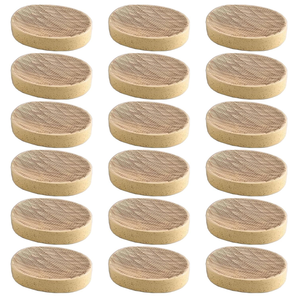 Kuber Industries Soap Holder | Handwash Soap Dispenser | Soap Dispenser for Wash Basin | Soap Dispenser Case | Bathroom Dispenser Case | 18 Piece | Pack of 6 | JY00032 | Khaki
