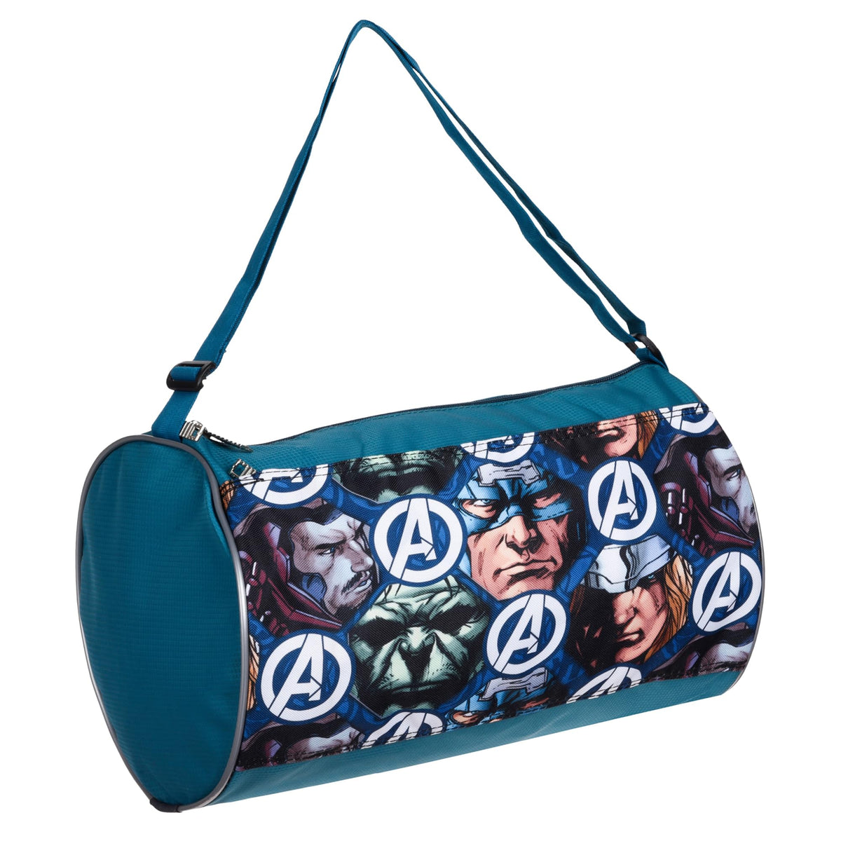 Heart Home Marvel Avengers Gym Bag | Polyester Duffle Bag for Travel | Sport Fitness Bag | Yoga Sport Bag | Sports Gym Bags | Travel Handbag | Handbag for Men | Blue