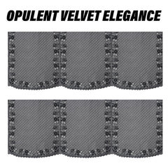 Heart Home Sofa Cover | Single Seater Sofa Slip Cover Set | Digital Painting Sofa Cover | SUEDE Ultra Sonic Couch Cover | Sofa Slipcover Set Living Room | Gray