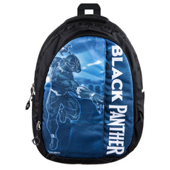 Heart Home Marvel Black Panther School Bags | Kids School Bags | Collage Bookbag | Travel Backpack | School Bag for Girls & Boys | School Bag with 5 Compartments | Include Bag Cover | Black