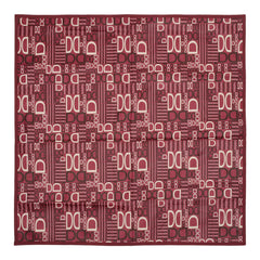 Kuber Industries Square D Print Both Sided Bed Server Food Mat (Magenta)