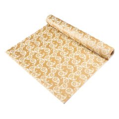 Heart Home Shelf Liner | Kitchen Cabinet Shelf Protector | Kitchen Liners for Cabinets and Drawers | Drawer Liner Mat | Carry Shelf Liner Cabinet Mat | 10 MTR | Golden