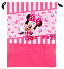 Kuber Industries Portable Travel Shoe Bags Dust-Proof Shoe Organizer Space Saving Storage Bags, Disney Print (Set of 18,Black & Grey & Pink) -HS_35_KUBMARTS18124