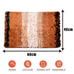 Heart Home Runner | Bedside Runner for Bedroom | Golden Patta Home Decor Runner & Door Mat Combo | Anti-Skid Runner & Door Mat | Runner & Door Mat Set | Set of 2 | Cream