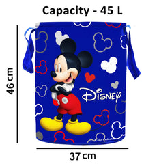 Kuber Industries 56 Ltr 2 Pocket Bamboo Laundry Basket For Clothes With Lid | Eco-Friendly Washing Clothes Bag/Laundry Box -Light Brown