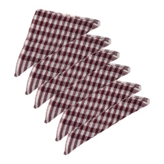 Kuber Industries Duster | Wet Dry Cleaning Napkin | Cotton Kitchen Duster | 300 GSM Kitchen Cleaning Clothes | Pocha for Kitchen | Car | Desk | Fan | Set of 24 | 101 | Maroon