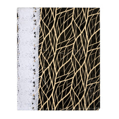 Heart Home Dining Table Cover | PVC Table Cloth Cover | 6-Seater Table Cloth | Table Protector Cover | Table Cover for Dining Table | Zig-Zag Table Cover | 60x90 Inch | DTC | Brown