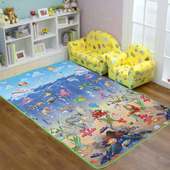 Heart Home Carpet (Multicolour, Memory Foam, Standard)