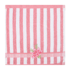 Kuber Industries Handkerchief | Velvet Face Towel | Face Towel | Sweat Absorbent Handkerchief | Lining Embroidary | Face Towel Hankies | Set of 12 | Multicolor