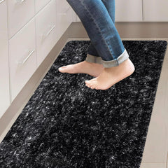 Heart Home Runner | Bedside Runner for Bedroom | Runner for Living Room | Lexus Home Decor Carpet Runner | Anti Skid Carpet Rug Mat | Kitchen Runner | 22x55 | Gray