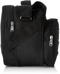 Kuber Industries Canvas 34 cms Black Men's Sling Bag(TRAVELDUFFLE0022)