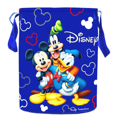 Kuber Industries 56 Ltr 2 Pocket Bamboo Laundry Basket For Clothes With Lid | Eco-Friendly Washing Clothes Bag/Laundry Box -Light Brown