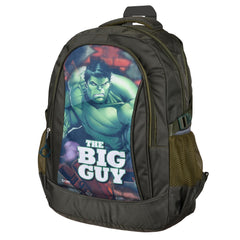 Heart Home Marvel The Big Guy Hulk School Bags | Kids School Bags | Student Bookbag | Travel Backpack | School Bag for Girls & Boys | School Bag with 3 Compartments | Green