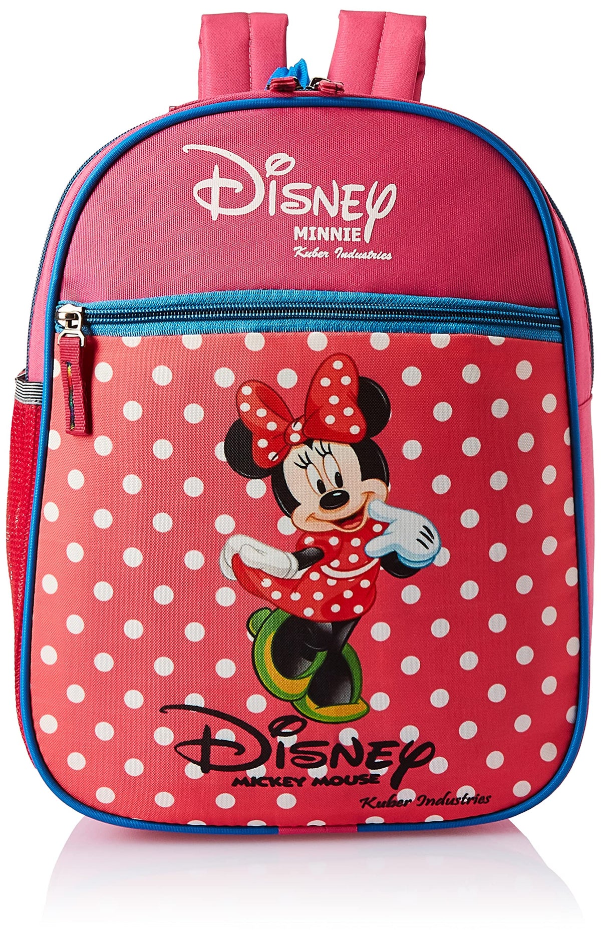 Heart Home Disney Mickey School Bag | Kids School Bags | Student Bookbag | School Bag for Girls & Boys | School Backpack for Kids | 2 Compartments School Bag | Small | Green