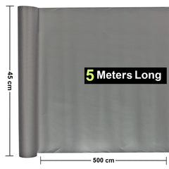 Kuber Industries Exclusive Polyester Anti Slip Mat|Shelf Liner|Table Runner|Fridge Mat|Nonslip Placemat|Drawer Mat|Size 5 Mtr Roll (Multi)
