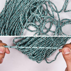 Heart Home Cloth Drying Rope | Nylon Synthetic Laundry Line Rope | Laundry Clothesline | Cloth Drying Wire Synthetic Rope | Clothes Drying Line | 20 MTR | Pack of 2 | Multicolor