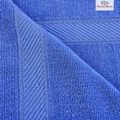 Heart Home Cotton Style Premium Bath Towel, 500 GSM(Blue)