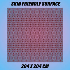 Kuber Industries Bedsheet | Baby Plastic Sheet | Crib Sheet for Baby | Baby Mattress Sheet for Baby | Mattress Protector Bedsheet | Bed Protector Sheet | Self Star | 80x80 Inch | Brown