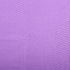 Kuber Industries Zig Zag Design 2 Pieces Sheer Door Curtains Linen Look Semi Transparent Voile Grommet Elegance Curtains for Living Dining Room, Bedroom Drapes 48 x 84 Inch Long, (Purple) - CTKTC40463