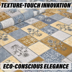 Heart Home Double Bedsheet with 2 Pillow Covers | 160 TC Premium Cotton Bedsheet for Double Bed | Bedsheet for Living Room-Home & Hotels | Candy Flower | 100x108 Inch | Gray & Yellow