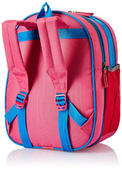 Heart Home Disney Frozen School Bag | Kids School Bags | Student Bookbag | School Bag for Girls & Boys | School Backpack for Kids | 3 Compartments School Bag | Pink