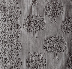 Heart Home Forest Printed 7 ft Door Curtain for Living Room, Bed Room, Kids Room with 8 Eyelet- Pack of 2 (Black & Grey)-Hs43Hearth25611(Polyester_Black)