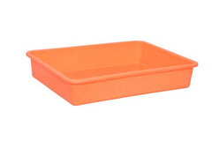 Kuber Industries 2 Piece Plastic Stationary Tray Set