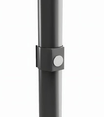 Kuber Industries 4Th Generation Round Rotating Rack|4-Layer Kitchen Trolley with 360 Rotation|Portable Storage Rack for Bathroom, Bedroom (Black)