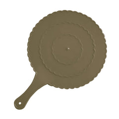 Kuber Industries Plastic Lightweight Handfan|Hath Pankha|Beejna for Natural Cooling Air Home Decor and Travel Useful, Pack of 3 (Gray)