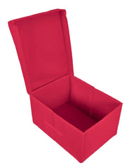 Heart Home Disney Minnie Printed Multipurposes Non-Woven Flodable Storage Box/Oragnizer (Pink)-HS43HEARTH26578