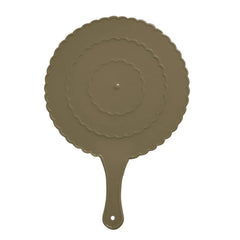 Kuber Industries Plastic Lightweight Handfan|Hath Pankha|Beejna for Natural Cooling Air Home Decor and Travel Useful, Pack of 3 (Gray)