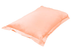 Heart Home Breathable & Soft Cotton Pillow Cover for Sofa, Couch, Bed - 29x20 Inch, Set of 4 (Peach) 52HH4034