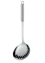 Heart Home Stainless Steel Kitchen Utensil, Cookware Set, Kitchen Tool- Set of 4 (Skimmer & Spatula & Solid Turner & Ladle) (Silver)