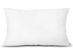 Kuber Industries Microfiber Pillow Filler, 16X24 Inch, White, 1 Piece (Microfiber)