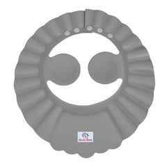Heart Home Rubber Kids Adjustable Shower Cap For Wash Hair (Grey)