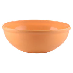 Kuber Industries Bowls|Plastic Dishwasher Safe Bowl|Serving Bowls|Bowls for Kitchen|Microwave Safe Bowls for Salad|Soup|Pasta|1500 ML|Pack of 6 (Yellow)